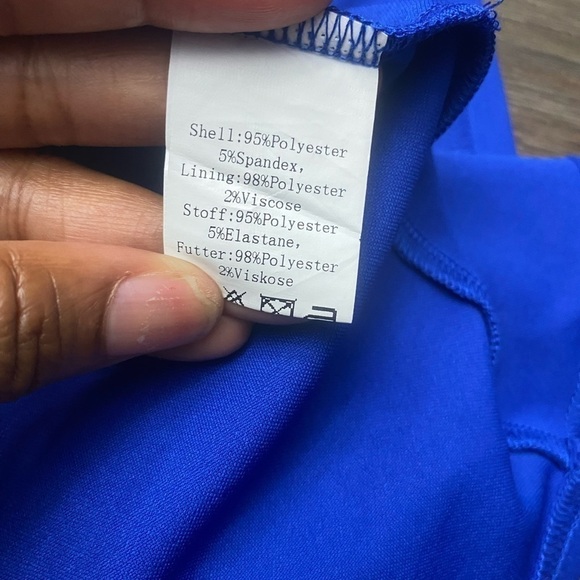 KANCY KOLE Women's Wedding Guest One Shoulder Dress
Cutout Ruched Bodycon M - Picture 9 of 10